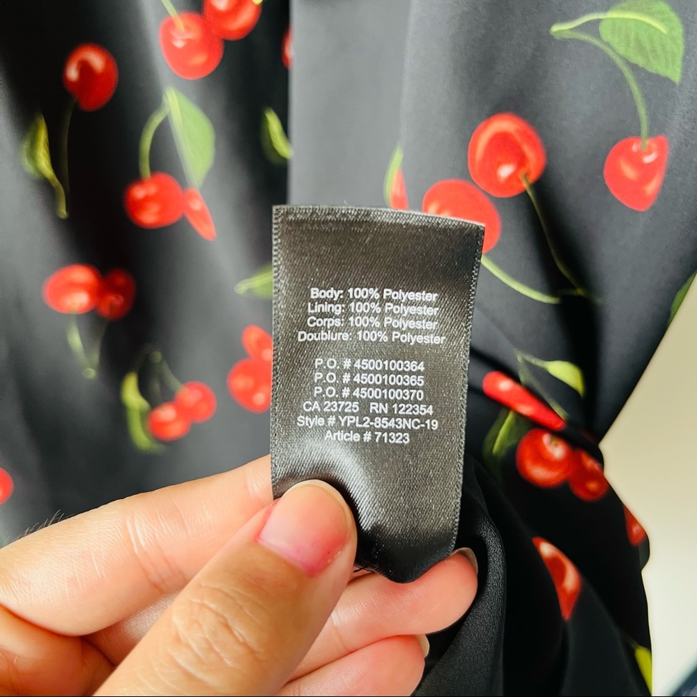 🔥Sales - Aritzia Sunday Best Veronica Dress Slvls Cherry - Size S - Picture 12 of 13